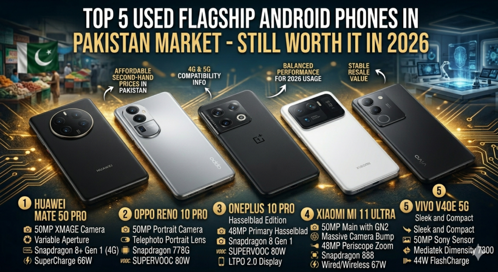 Top 5 Best Used Flagship Android Phones Still Worth Buying in Pakistan 2026 1 Top 5 Best Used Flagship Android Phones Still Worth Buying in Pakistan 2026