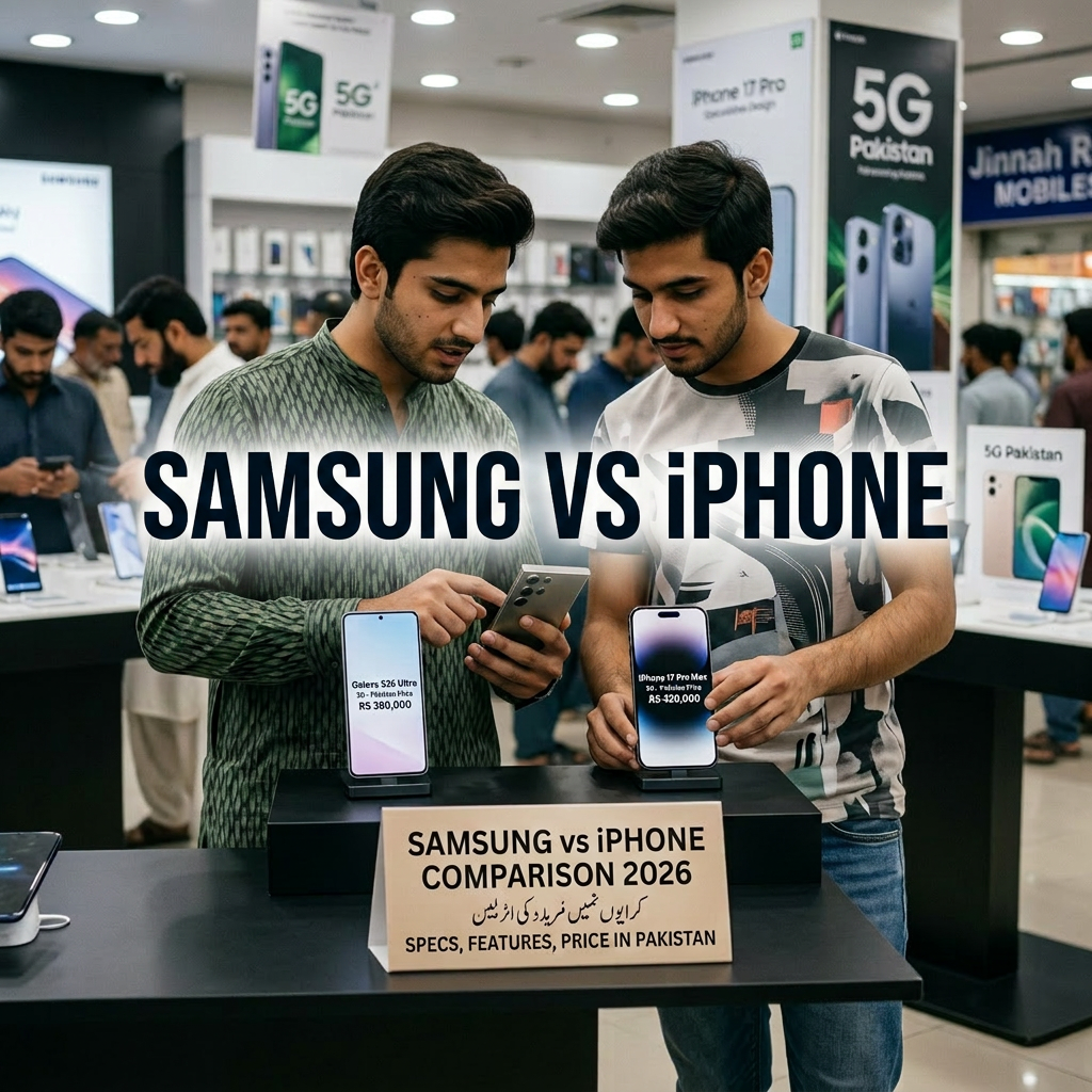 Samsung vs iPhone in Pakistan – Which Phone Brand is Better in 2026?